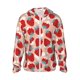 thumbnail image 1 of Balery Red Strawberry Sudadera ligera de manga larga con capucha y protección solar UPF 50+ para hombre y mujer, ideal para pesca y running-X-Large, 1 of 7