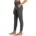 thumbnail image 6 of JINMGG Womens Plus Size Clearance $5 Womens Stretch Yoga Leggings Fitness Running Gym Sports Full Length Active Pants Dark Gray M, 6 of 9