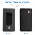 thumbnail image 2 of Battery Capacity Monitor,10-100V Battery Meter, 12V 24V 48V Percentage Voltage Fahrenheit Temperature Indicator Meter, 2 of 8