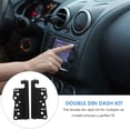thumbnail image 3 of NUOLUX 2Ud Soportes Laterales Para Radio Double Din Kit De Instalación Dash En Negro, 3 of 6