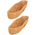 thumbnail image 1 of 2 piezas de revestimiento de coco, cesta de fibra de coco natural, revestimiento de repuesto de coco, revestimiento de maceta perfecto para reemplazar el antiguo, 1 of 6