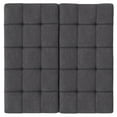 thumbnail image 4 of Simpli Home Mariah 36 inch Wide Contemporary Rectangle Lift&nbsp;Top Table Storage Ottoman in Slate Grey Polyester Linen, 4 of 15
