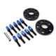 thumbnail image 4 of Kit de espaciadores de rueda Patrón de pernos de 20 mm - 5x112 mm M14x1.5 Reemplazo para SQ7 2016-2020 Azul, 4 of 20