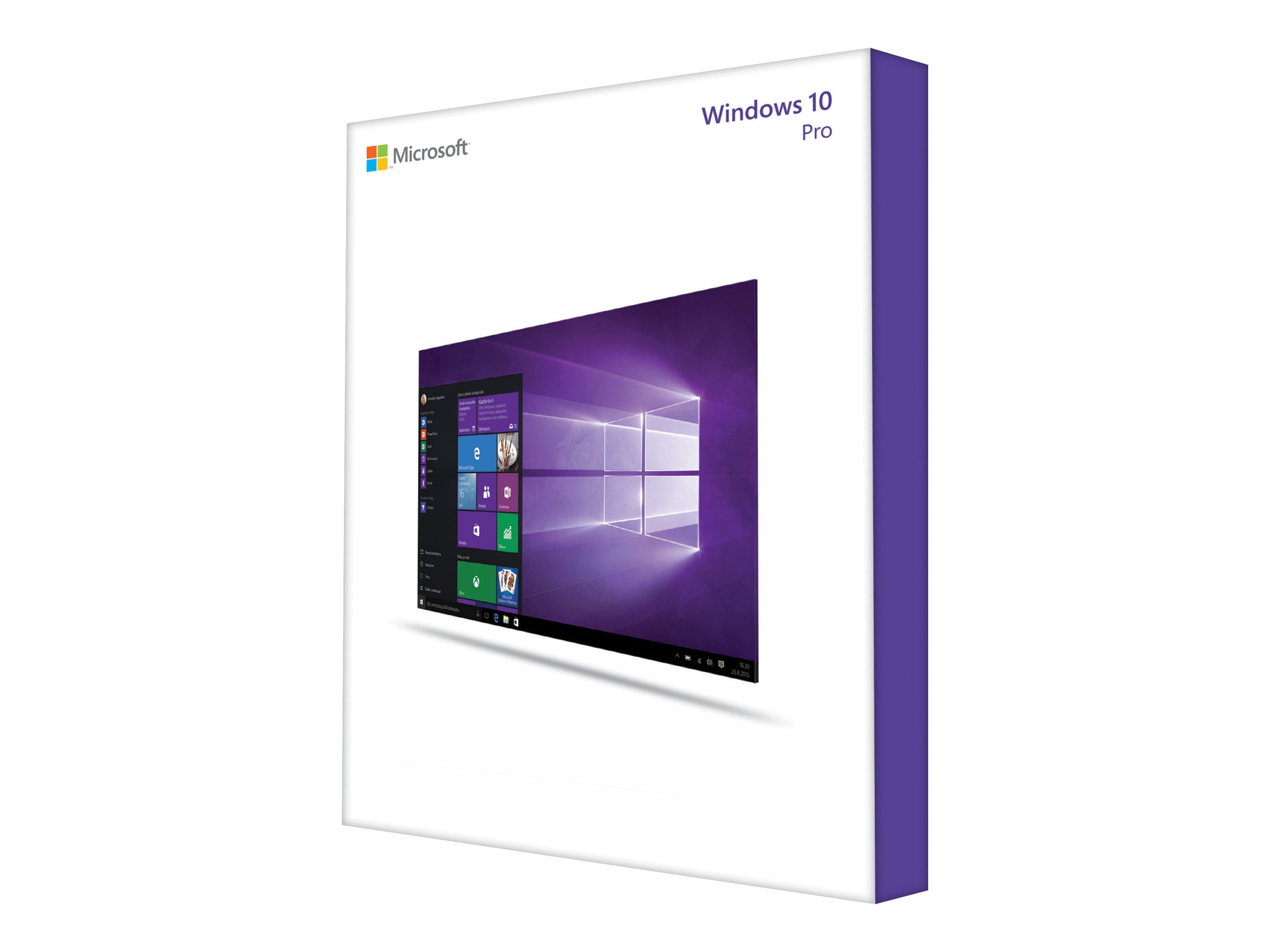 afsnit Retfærdighed anbefale Windows 10 Pro - Box pack - 1 license - flash drive - 32/64-bit - English  International - Walmart.com