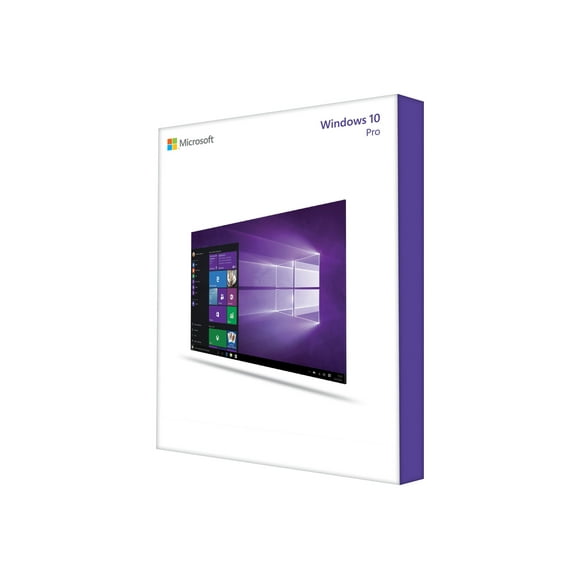 Microsoft Windows 10 Professional - 64-Bit | DVD with License Key
