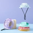 thumbnail image 3 of NIBOLOG Pet Hat with Ear Holes Adjustable Breathable Sun Dog Outdoor Hiking Summer Shade Baseball Hat Pet Accessories, 3 of 8