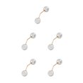thumbnail image 2 of QualitChoice Broche Robe Style Simple Accessoire Mode Femme Bijoux Cadeau Chandail Perle Cardigan Clip Type 5 5Ensemble, 2 of 6