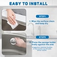 thumbnail image 4 of Soporte para esponja Discount Parts Direct, acero inoxidable plateado, 4 of 7