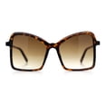 thumbnail image 3 of Womens Diva Oversized Butterfly Thin Plastic Fashion Retro Sunglasses Tortoise - Brown, 3 of 8