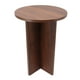 thumbnail image 4 of Mesa de centro redonda pequeña BuyWeek de madera maciza 40x54cm, 4 of 12