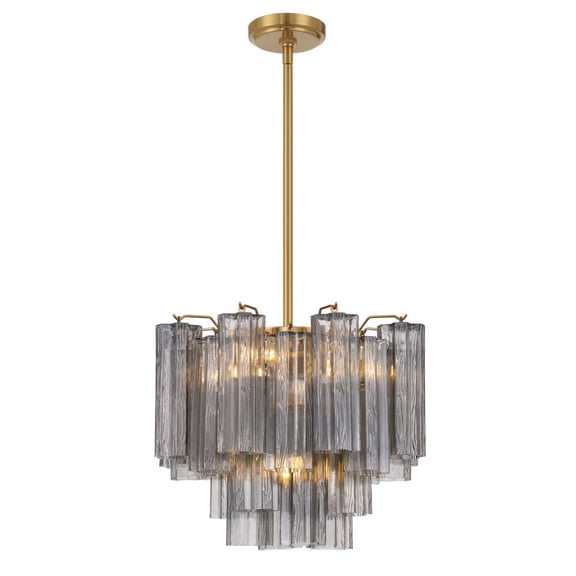 Crystorama Lighting - Addis - 4 Light Chandelier-13.75 Inches Tall and 17.75
