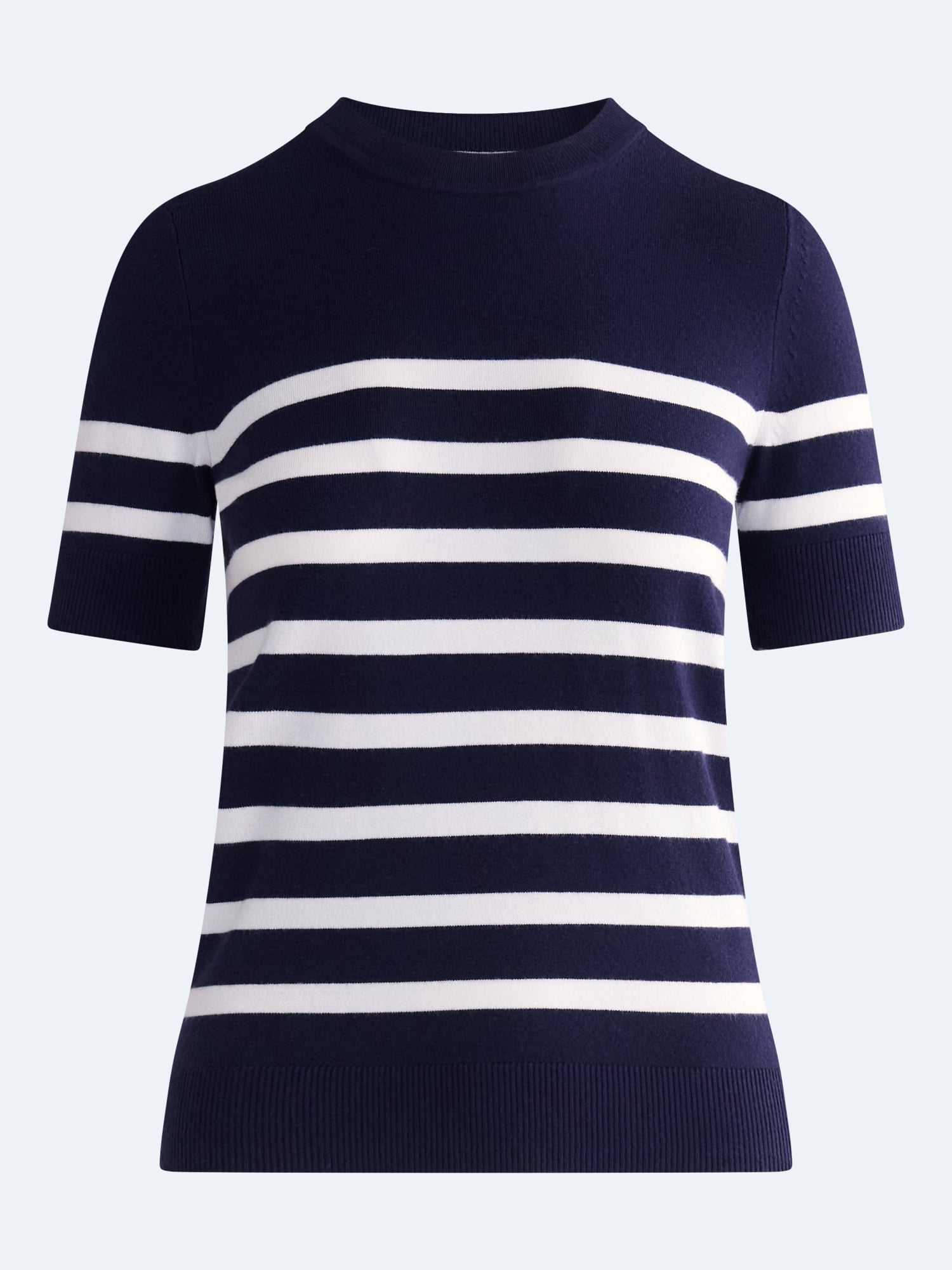 Free Assembly Women's and Women's Plus Cozy Yarn Sweater Tee with Short Sleeves, Sizes XS-4X
