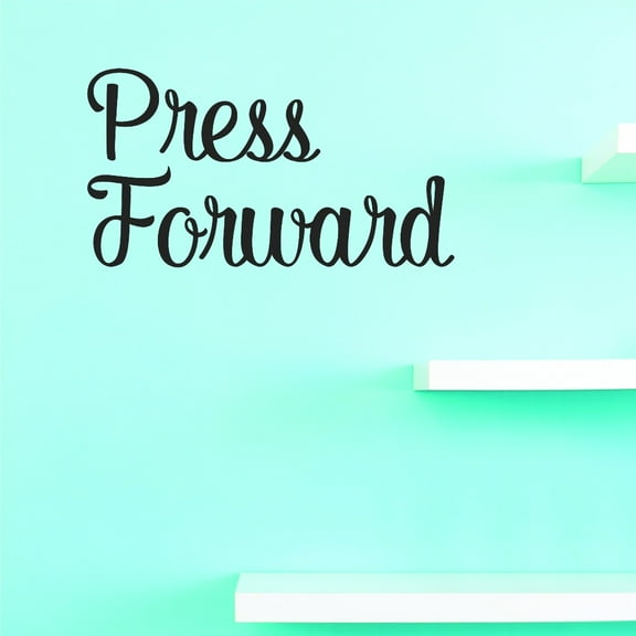 Custom Designs Press Forward 10 X 20 Inches
