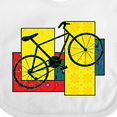 thumbnail image 4 of Inktastic Bike Pattern Blocks Boys or Girls Baby Bib, 4 of 4
