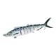 thumbnail image 4 of Señuelos de Lubina Señuelos de Natación de 8 Señuelos de Natación Articulados Múltiples de 4,3 " - pulgadas Azul DYNWAVEMX Señuelo de pesca articulado múltiple, 4 of 8
