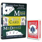 Essential Gaffed Bicycle Deck w/bonus DVD 3 Classic Card Tricks