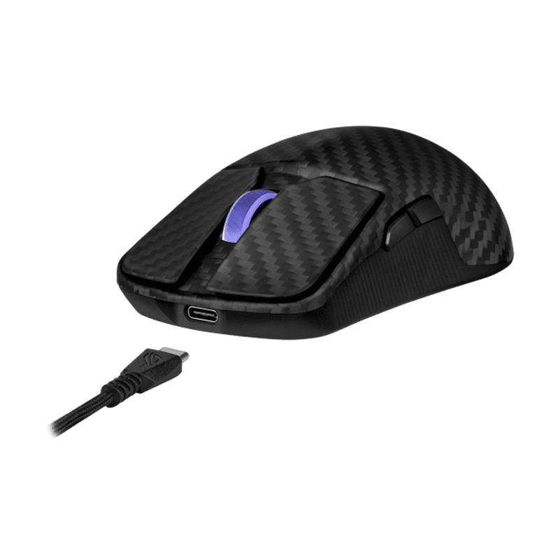 ASUS ROG Harpe Ace Extreme Wireless Gaming Mouse, Carbon Fiber