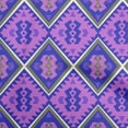 thumbnail image 1 of oneOone Polyester Spandex Violet Fabric Tribal Sewing Craft Projects Fabric Prints By Yard 56 Inch Wide, 1 of 4