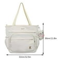 thumbnail image 2 of PENGXIANG EASTIN Backpack Durable Nylon Students Backpack Daily Leisure (Shoulder Bag Red), 2 of 5
