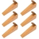 thumbnail image 1 of Tapón de la Puerta de Madera, Tope de Puerta de Puerta Brillante y Resistente Duradero Cuña 6 PCS de Madera Compacta Pequeña Para El Hogar, 1 of 7