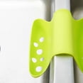 thumbnail image 3 of MesaSe Kitchen Sink Double Sides Sponge Holder Silicone Hanging Soap Sponge Storage Basket Kitchen Sink Drying Rack Sponge Drain Basket, 3 of 5