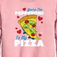 thumbnail image 2 of Toy Story - You're The Pepperoni To My Pizza - Toddler And Youth Crewneck Fleece Sweatshirt, 2 of 4