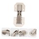 thumbnail image 5 of FOMIYES 4Ud Bisagras Hidráulicas Para Muebles En Con Fijación Estable Y Desmontaje Plateadas, 5 of 8