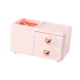 thumbnail image 5 of Organizador de escritorio de oficina, caja de almacenamiento con cajón, gran capacidad, papelería de bricolaje para oso rosa, 5 of 9