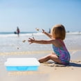 thumbnail image 1 of Raindrops Sandbox for Kids Handheld Sandbox ABS Outdoor Play Carrying 1Pack, 1 of 8