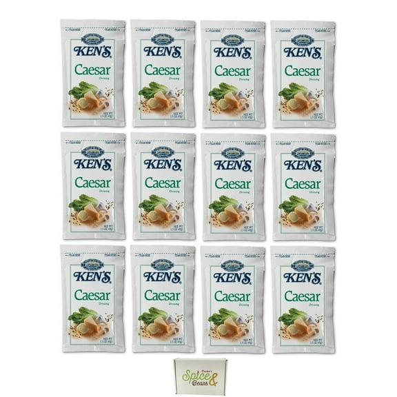 Caesar Salad Dressing Packets | Gluten Free | Pack of 12
