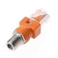 thumbnail image 4 of F-Type Connector RF Female to RJ45 Male Coaxial Coax Barrel Coupler Adapter, 4 of 5