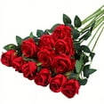 thumbnail image 2 of 12pcs Realistic Artificial Rose Bouquet for Weddings, Birthdays, and More  for Floral Arrangements and Home Decor, 2 of 9