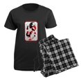 thumbnail image 5 of CafePress - Happy Christmas Krampus Pajamas - Women's Short Sleeve Print T-Shirt and Pants Dark Cotton Pajama Set, 5 of 7