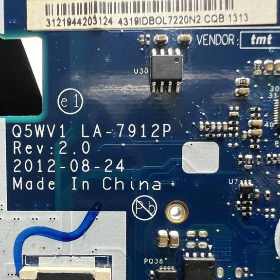 FOR LA-7912P REV:2.0 For V3-571G E1-571G Motherboard NBM6B11001 With GT710M 2G DDR3 Mainboard