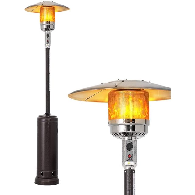 SUNCROWN 48,000 BTU Patio Propane Heater Outdoor Freestanding Heater