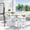 White, variant on Metal S/2 End Table Set Navy Blue Iron Cut Design, Set of Two Nesting Tables for Living Room, Patio, Balcony