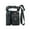 🥝 Black_New#1143, variant on Mesh Shoulder Bag with Water Bottle Holder Travel Sports Backpack for Hiking, Gym, Beach, and Outdoor Use