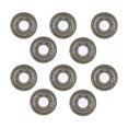 thumbnail image 1 of 10 PCs 3D Printer Accessories Flange Deep Groove Chrome Steel Bearing 608ZZ with 2 Protecting Mask, 1 of 8