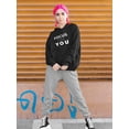 thumbnail image 2 of Focus On You Hoodie Women -Image by Shutterstock, Female 3X-Large, 2 of 4