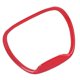 thumbnail image 4 of Car Steering Wheel Trim Self Adhesive Replacement for Jeep Grand Cherokee SRT8 2014?2019Red, 4 of 5