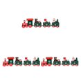 thumbnail image 1 of Moyic Navidad Tren Decoración Vehículos Camión Juguete Clásico Adorno de vacaciones Regalo al aire libre para niños Niños Adultos Verde Type1 NO1, 1 of 6