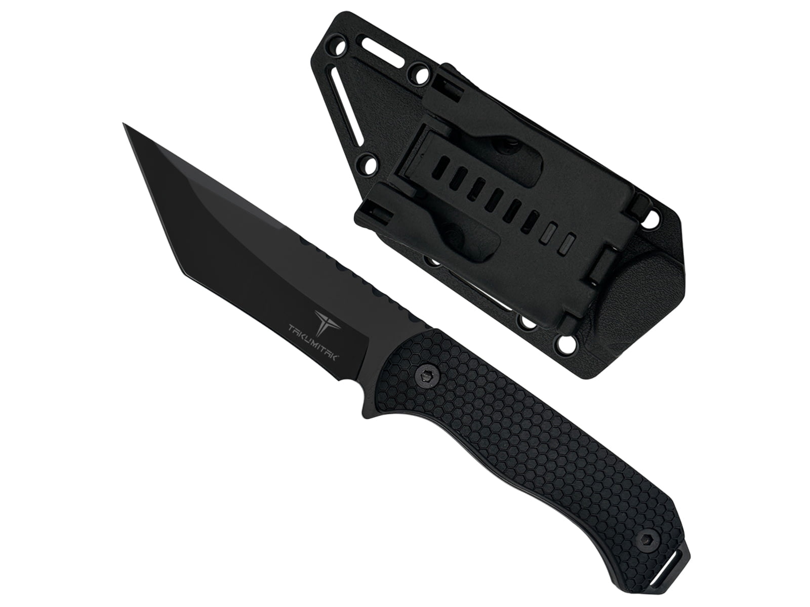Takumitak Scalpel Fixed Blade Knife, 4.5 in Blade , 3cr13, Black