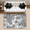 Multicolour 2, variant on CURLYOOT Alpaca Cactus Area Rug 3x5 Ft Rugs for Entryway Entrance Kitchen, Washable Non Slip Cute Llama Indoor Floor Carpet for Bedroom Living Room