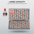 thumbnail image 4 of BRIBAT Switch Game Case for Nintendo Switch 2/Switch/OLED/Lite, Magnetic Switch-2 Game Case Holder with 40 Cartridge & 80 Micro SD Card Slots, Portable Travel Switch-Game-Card Gift Organizer Box, 4 of 5