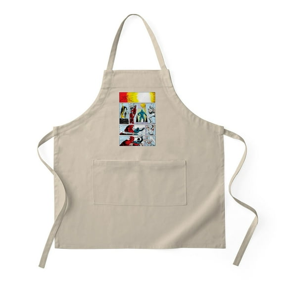 CafePress - GI Joe Storm Shadow Comic Strip - Kitchen Apron with Pockets, Grilling Apron, Baking Apron
