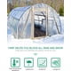 thumbnail image 3 of Lona transparente de PVC de 6' x 20', lonas transparentes de 14 mil, resistente al agua, 400 g/m m, lonas transparentes de vinilo con ojales para plantas de camping, invernadero, automóviles, patio y, 3 of 5