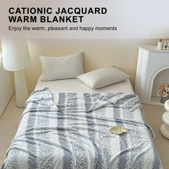 Amzcrzy Home Decor, Blankets, Throw Blanket, Quilt, Cationic Soft Cloud Blanket For Home And Travel a Blanket