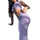 thumbnail image 5 of Txlixc Vestido de mujer vestido de cuello redondo + vestido corto Txlixc moda, 5 of 8
