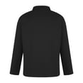 thumbnail image 5 of BXINGOHAI Men's Long Sleeve Henley Shirts Cotton 3-Button Fall Casual T-Shirts Solid Color Soft Basic Tops Black,M, 5 of 6