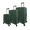 Hunter Green, variant on Italy Indomito 3-Piece Polypropylene Hardside Luggage Set, Expandable Spinner Suitcases with TSA Lock, 20/28/32 inches